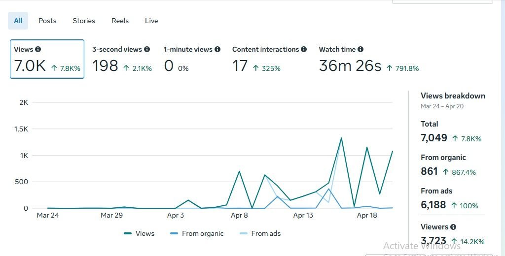 Meta audience and engagement insights